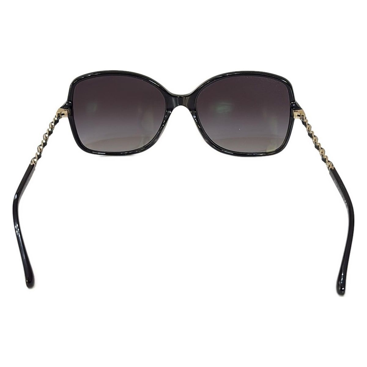 CHANEL(シャネル) サングラス - 5210-Q-A 黒×ゴールド チェーン/ココ