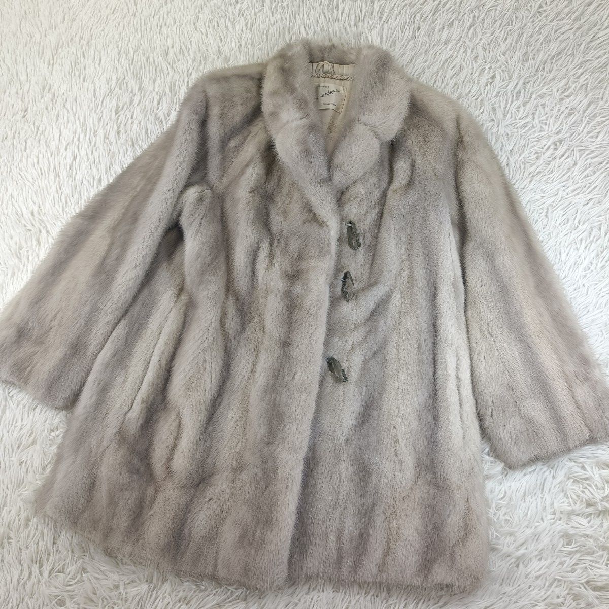 サガミンク 着丈76cm サファイアミンク ファーコート ミンクコート