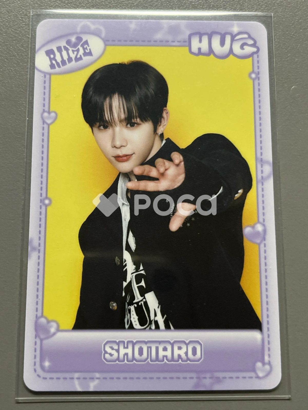 RIIZE ショウタロウ HUG RANDOM TRADING CARD RIIZE Ver. - メルカリ