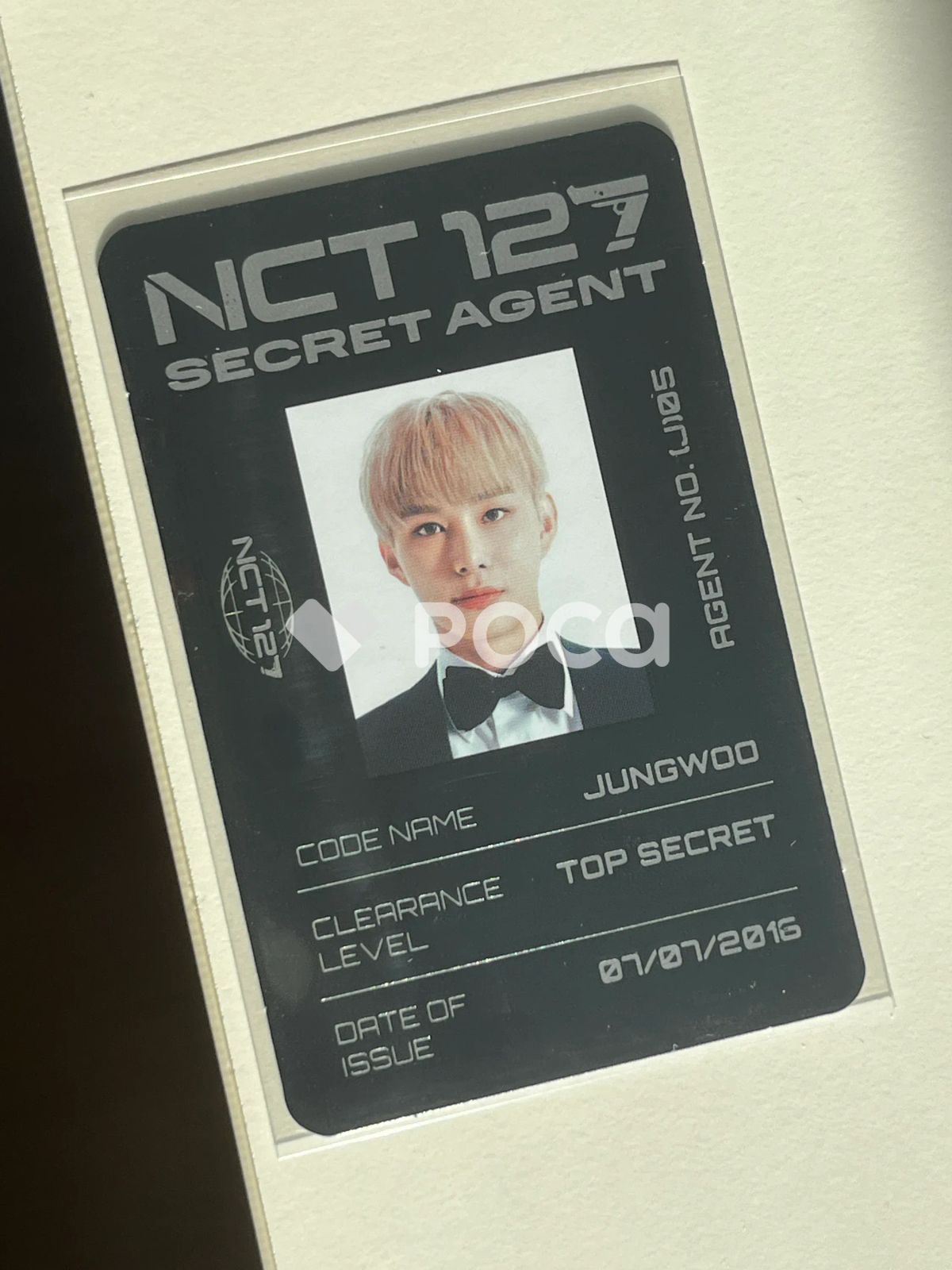 NCT ジョンウ スペシャルカード NCT 2021 universe ジャニ ユニバース