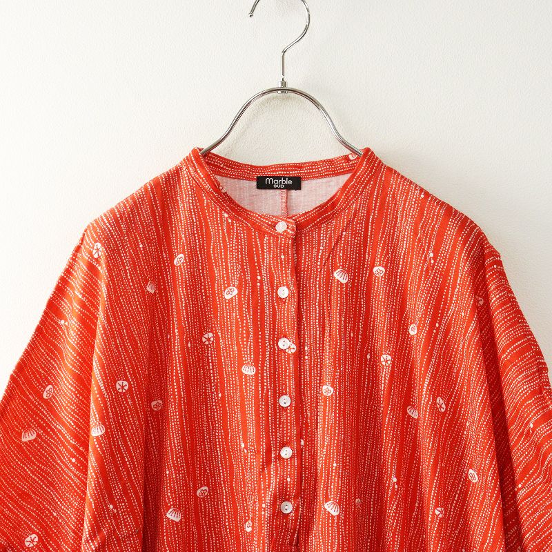 2024SS マーブルシュッド marble SUD jellyfish 半袖 ワンピース