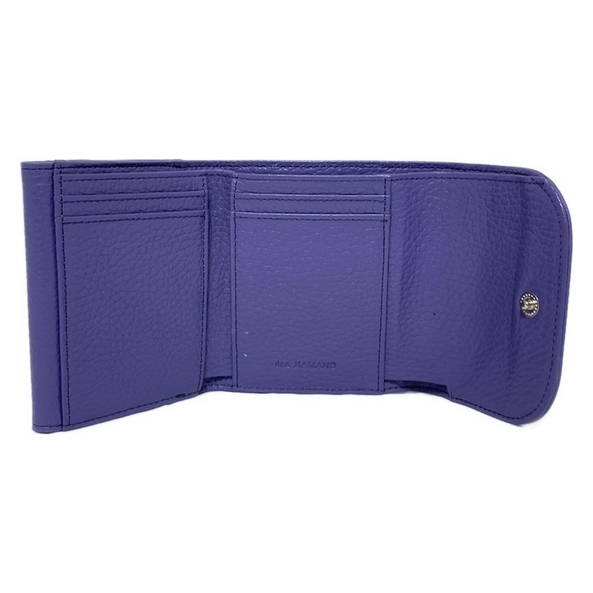 【新品未使用】傳濱野　メタリックパープル　レザー長財布 新品未使用】傳濱野 メタリックパープル レザー長財布 - メルカリ