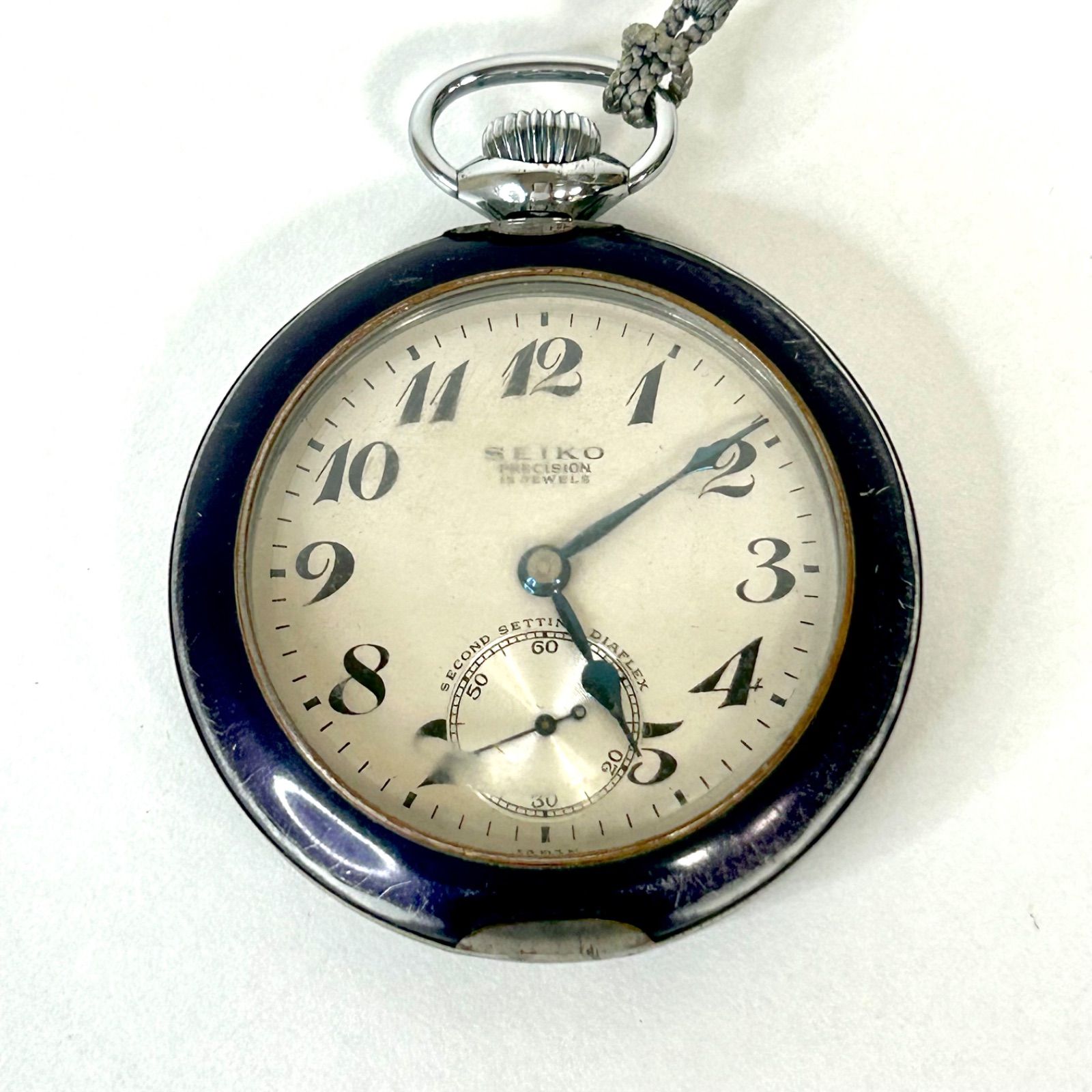 ジャンク品】SEIKO セイコー PRECISION 15 JEWELS 懐中時計 手巻き
