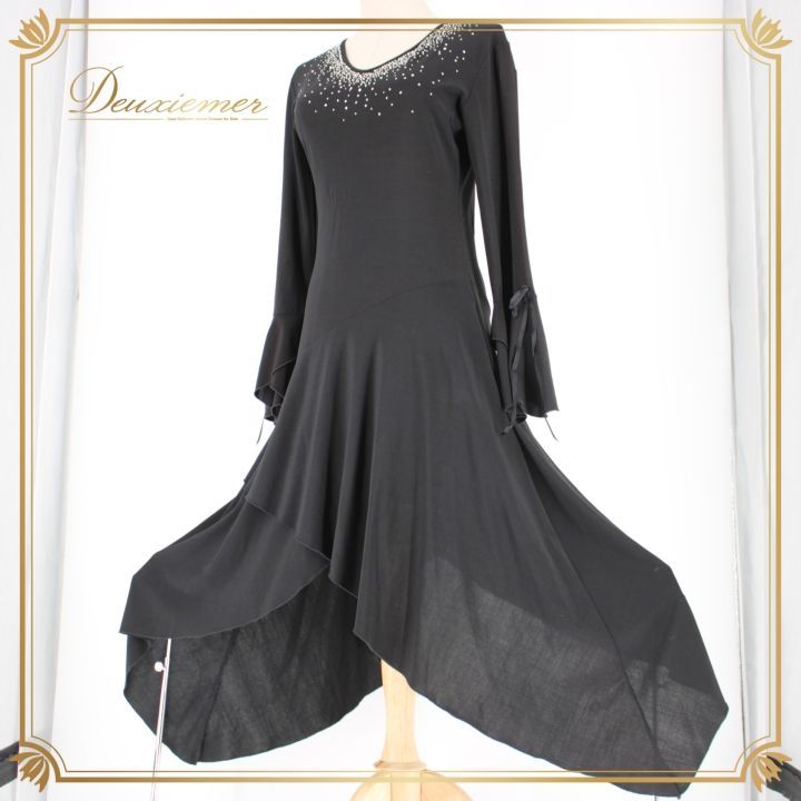 社交ダンス 衣装 スタンダード ドレス ワンピース レッスンウェア