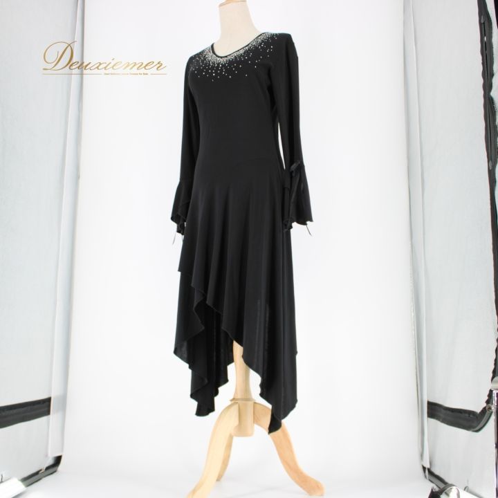 社交ダンス 衣装 スタンダード ドレス ワンピース レッスンウェア