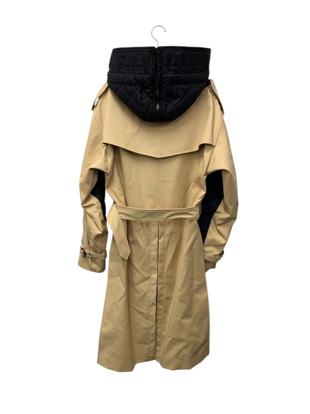 バーバリー 8038189/71B コート XS ブラック セパレート ノバチェック