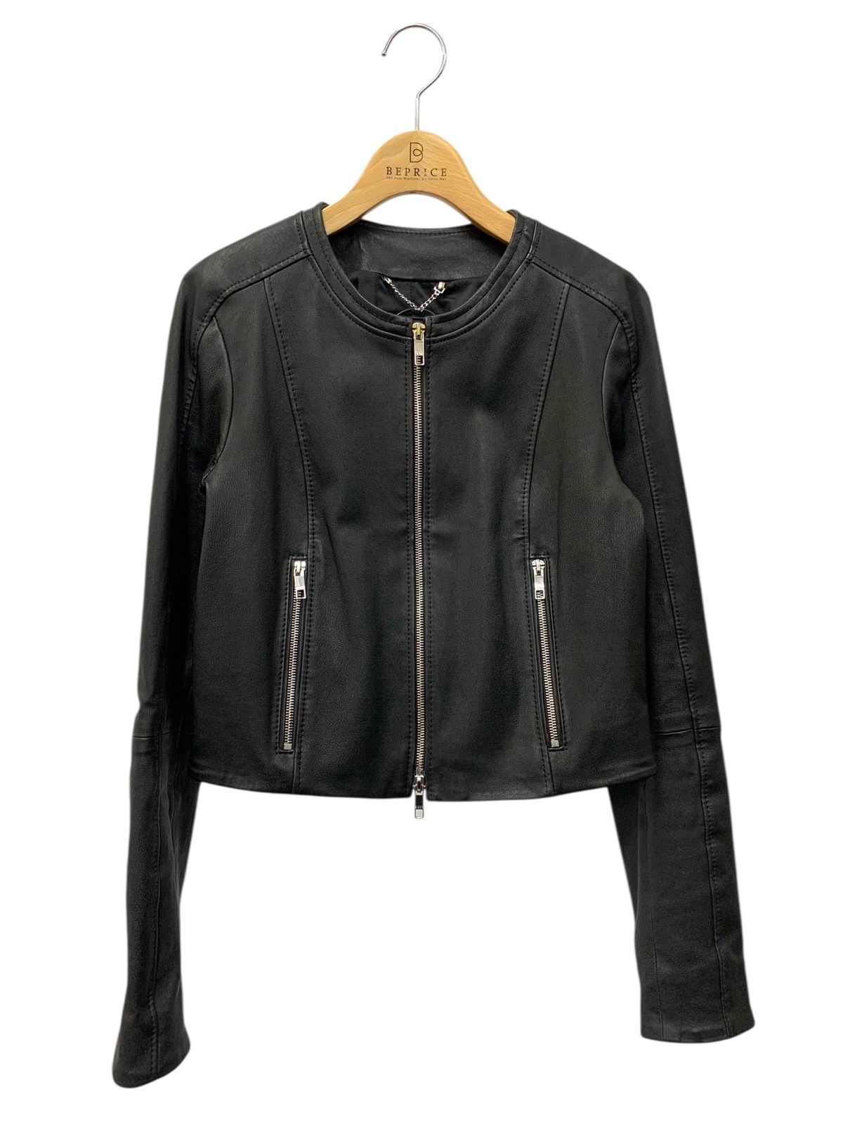ヒューゴボス BOSS Jacke Sajosa 10236956 レザージャケット 36  