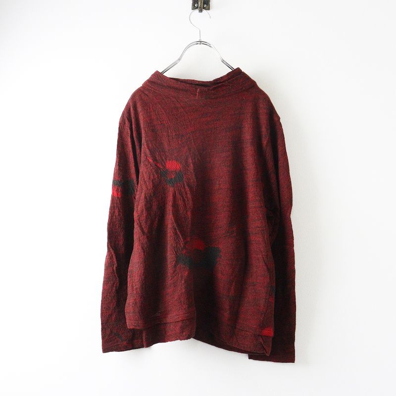 センソユニコ 慈雨 じう マルチカラー ハイネック ニット ワイド 40 センソユニコ 慈雨 じう マルチカラー ハイネック ニット ワイド 40