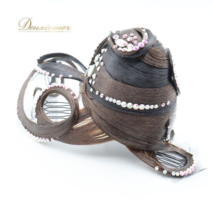 社交ダンス 小物 多美咲 ヘアオーナメント ヘアアクセサリー シニヨン