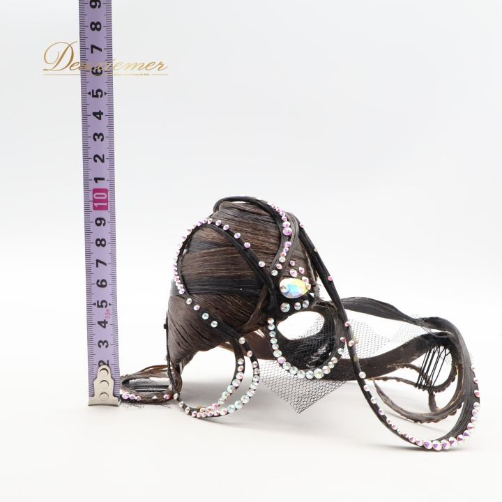 社交ダンス 小物 多美咲 ヘアオーナメント ヘアアクセサリー シニヨン