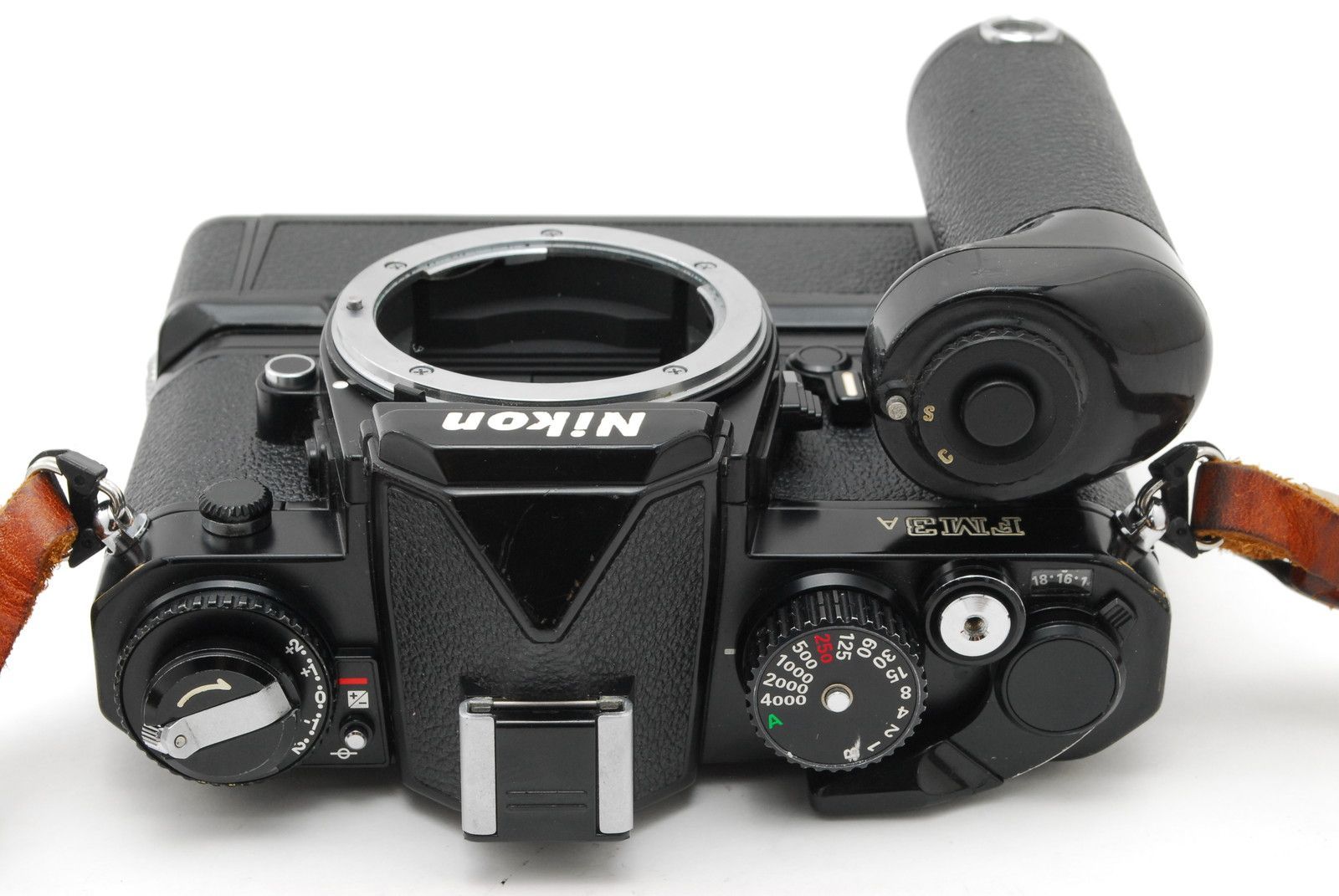 美品】ニコン フィルム カメラ ボディ モータードライブ 付 Nikon FM3A