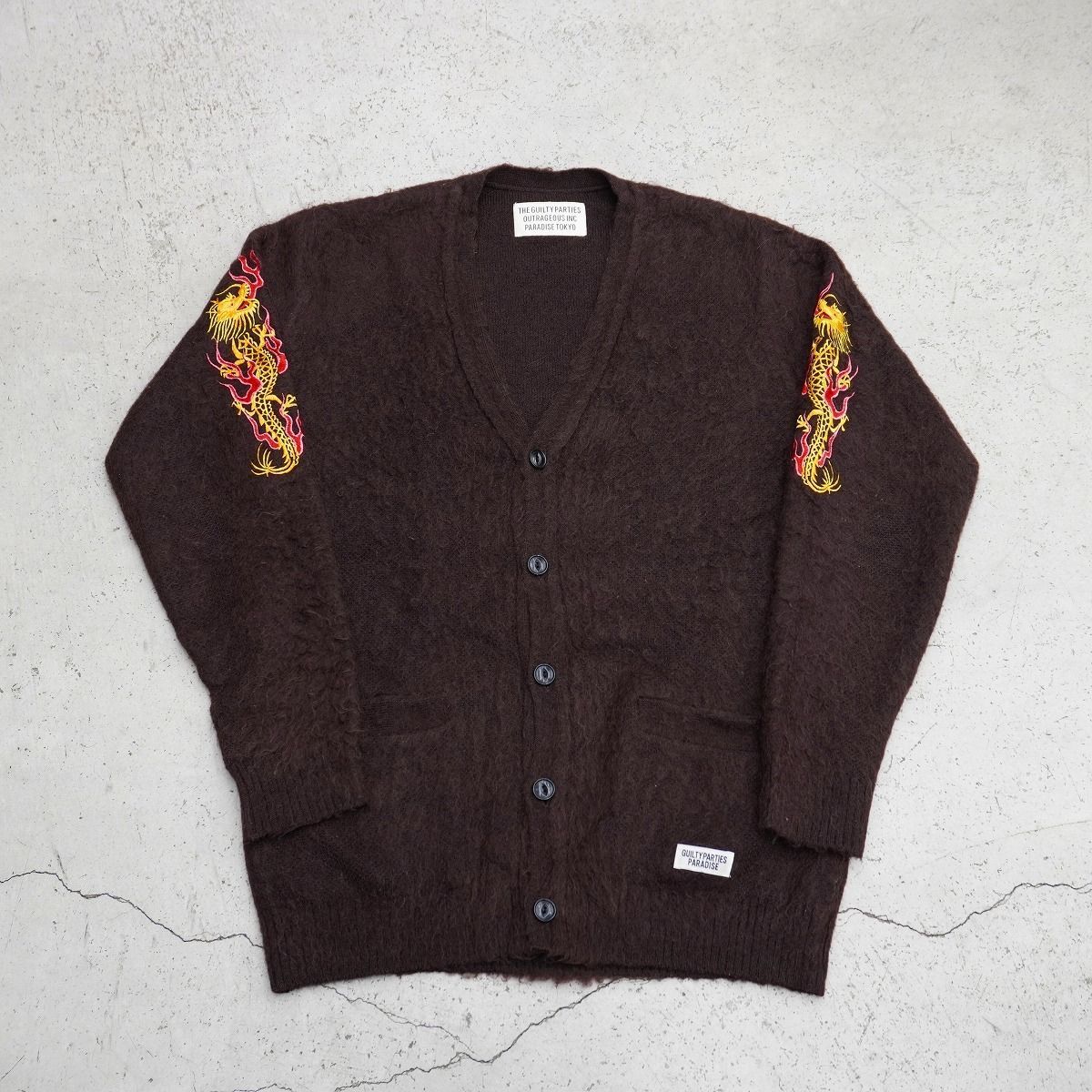 WACKO MARIA ワコマリア モヘア カーディガン ニット 603P♪ - メルカリ