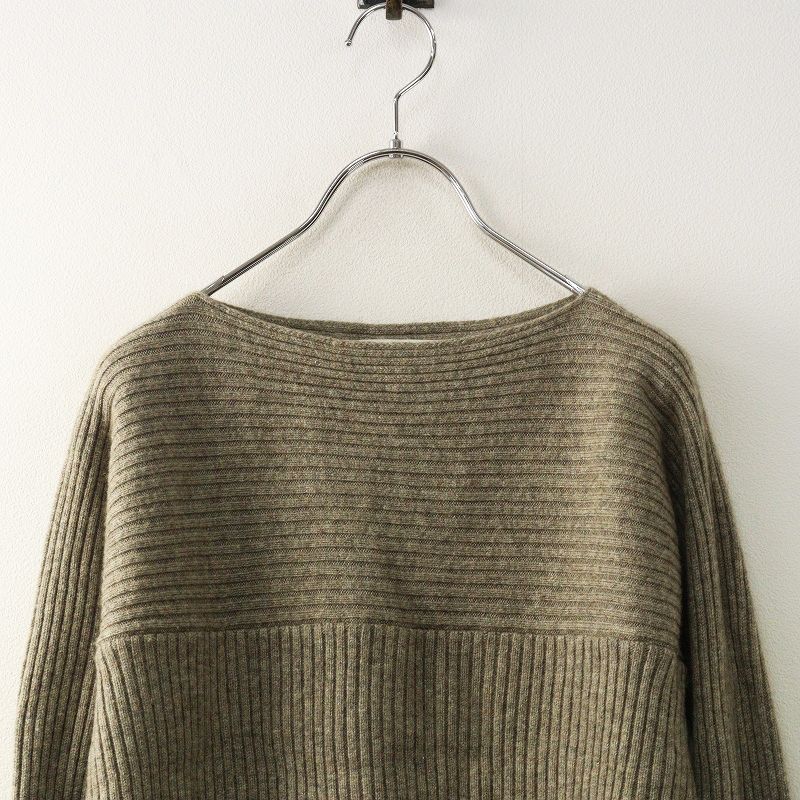 エヴァムエヴァ evam eva ウール カシミヤブレンド ニット プル