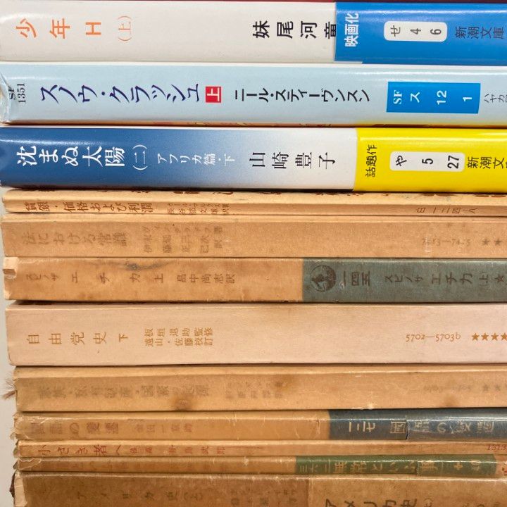 □01)【1点限り!】文庫本まとめ売り約115冊大量セット/日本/海外/文学
