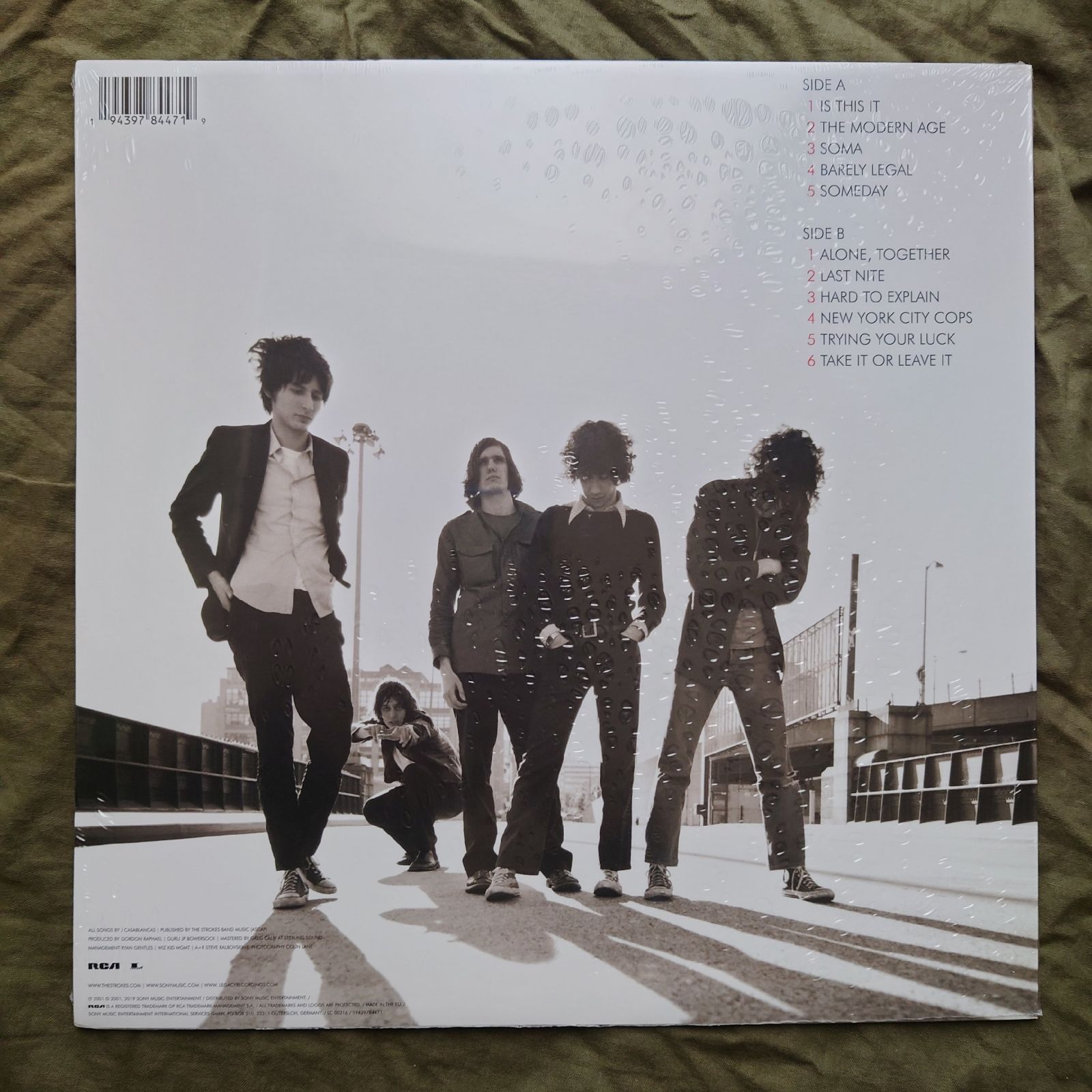 未開封新品 2020年 欧州盤 ザ・ストロークス The Strokes LPレコード