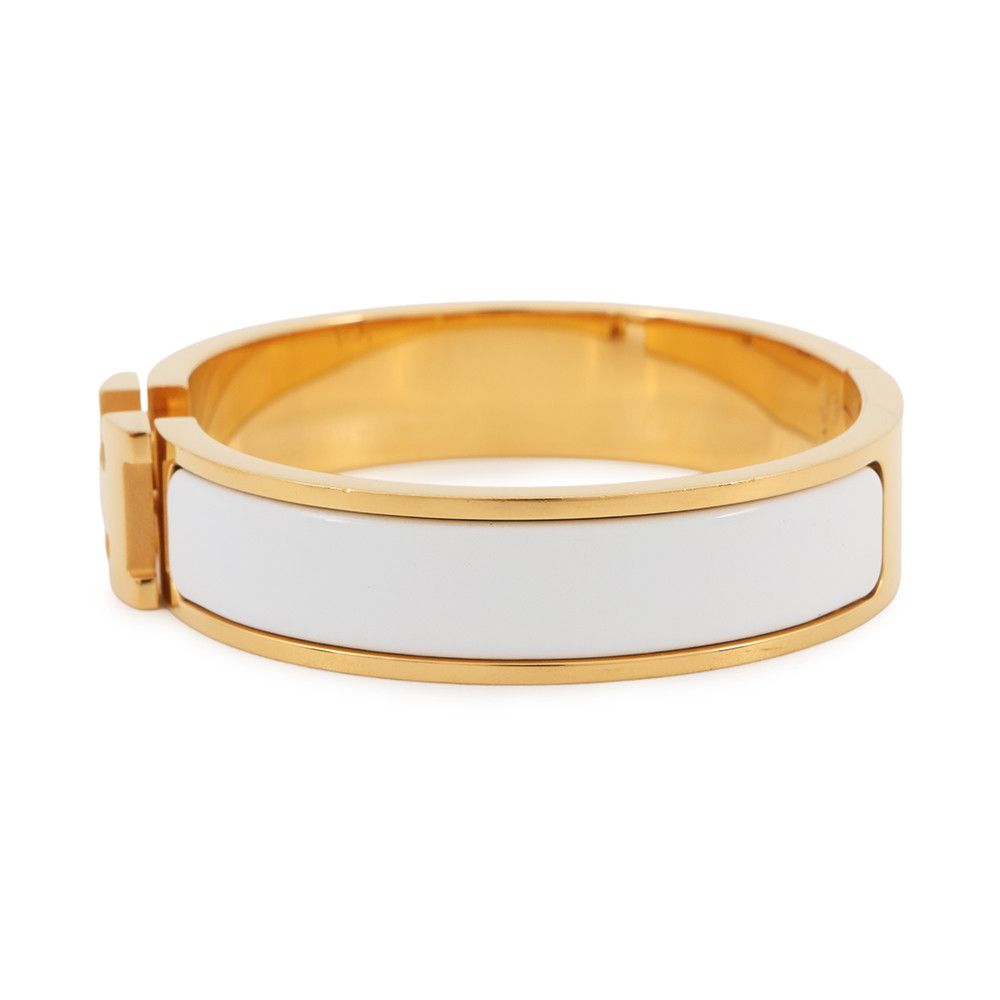 エルメス ブレスレット クリックH クリッククラックPM ホワイト