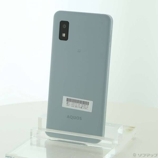 品〕 AQUOS wish3 64GB グリーン A302SH Y!mobile SIMフリー【295