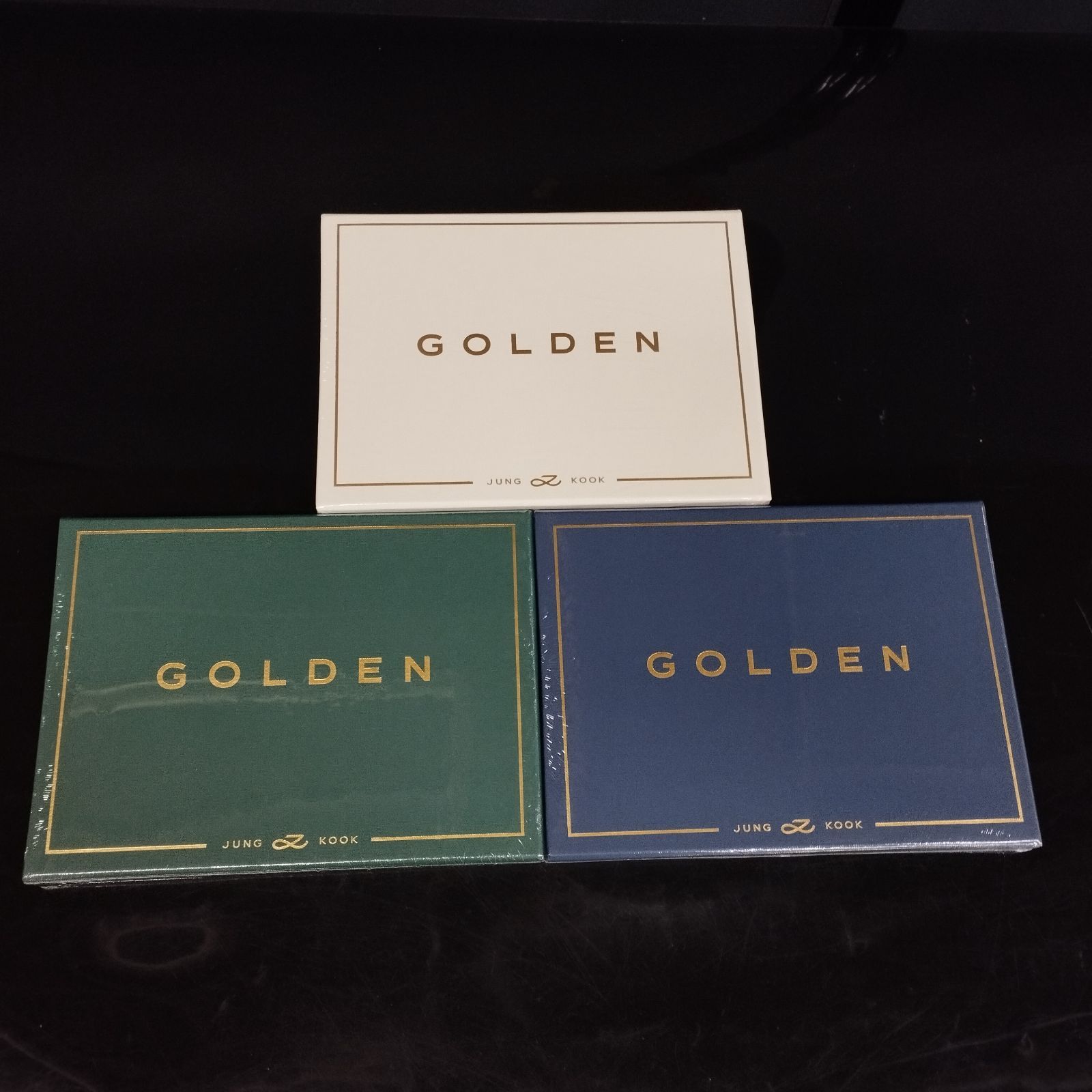 D2639】ジョングク BTS 'GOLDEN' 3形態セット シュリンク付き - メルカリ