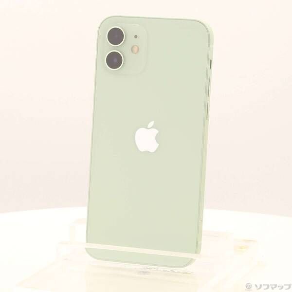 スマートフォン・携帯電話 〔品〕 iPhone12 64GB グリーン MGHT3J／A