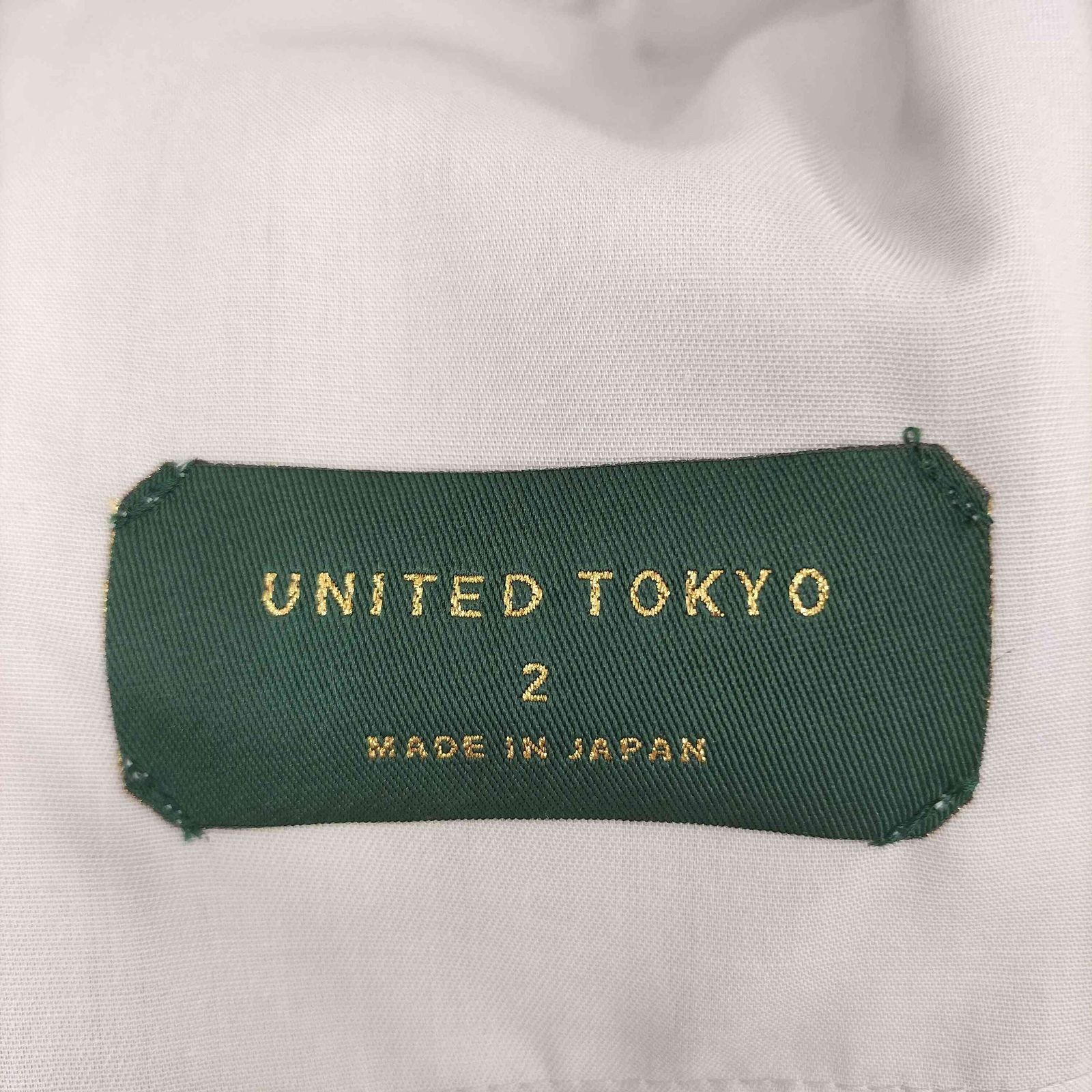 ユナイテッドトウキョウ UNITED TOKYO 25SS バレルチノパンツ ハイ