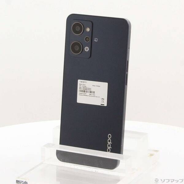 中古品〕 OPPO Reno7 A 128GB スターリーブラック CPH2353 楽天 SIM