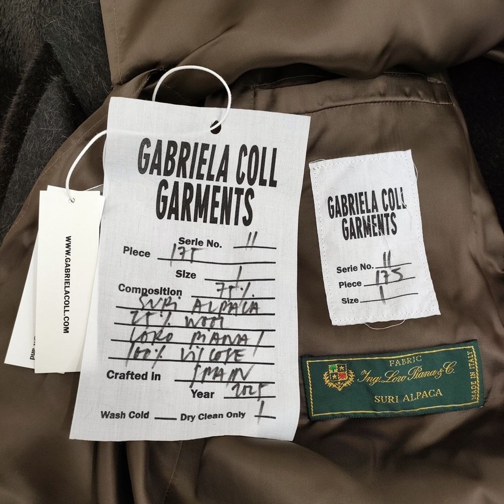 GABRIELA COLL GARMENTS NO.11 ロロピアーナ 定価405900円 S11-175  