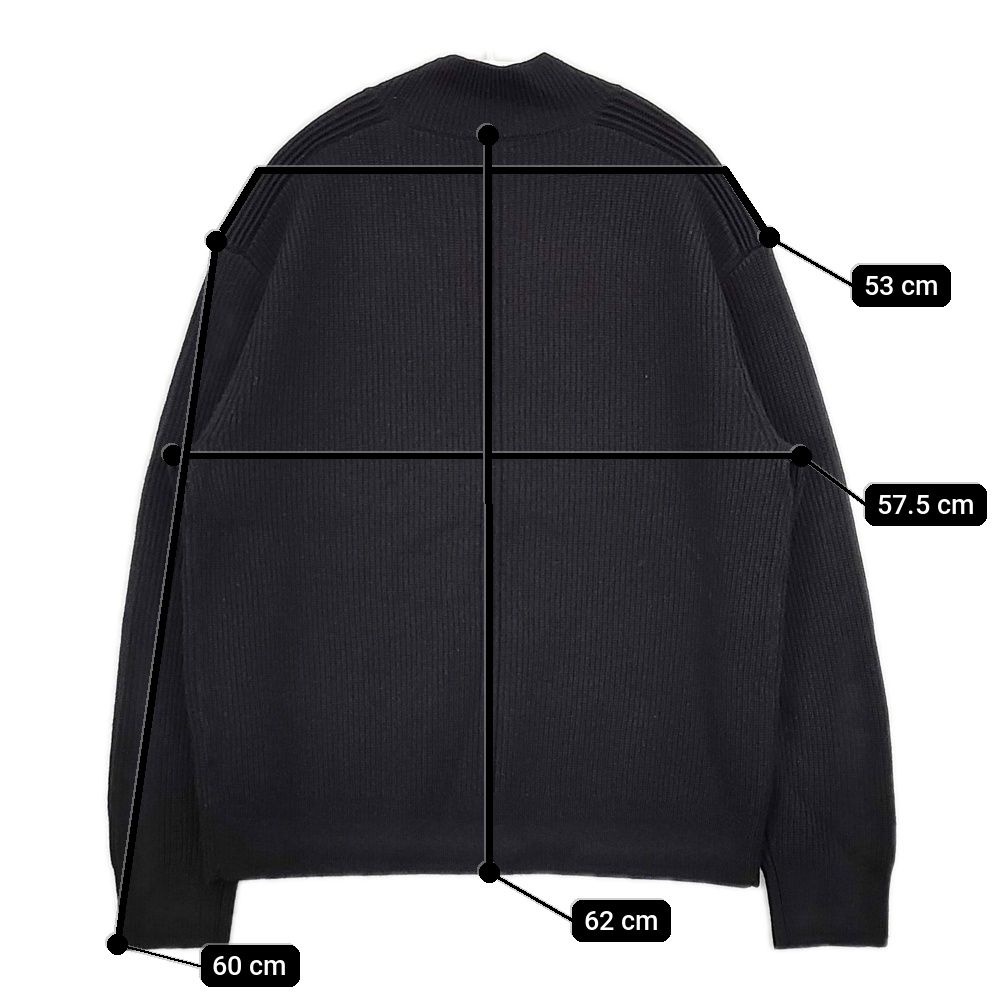 theory LAMAR MN CASHFEEL サイズS モックネック ウール セーター