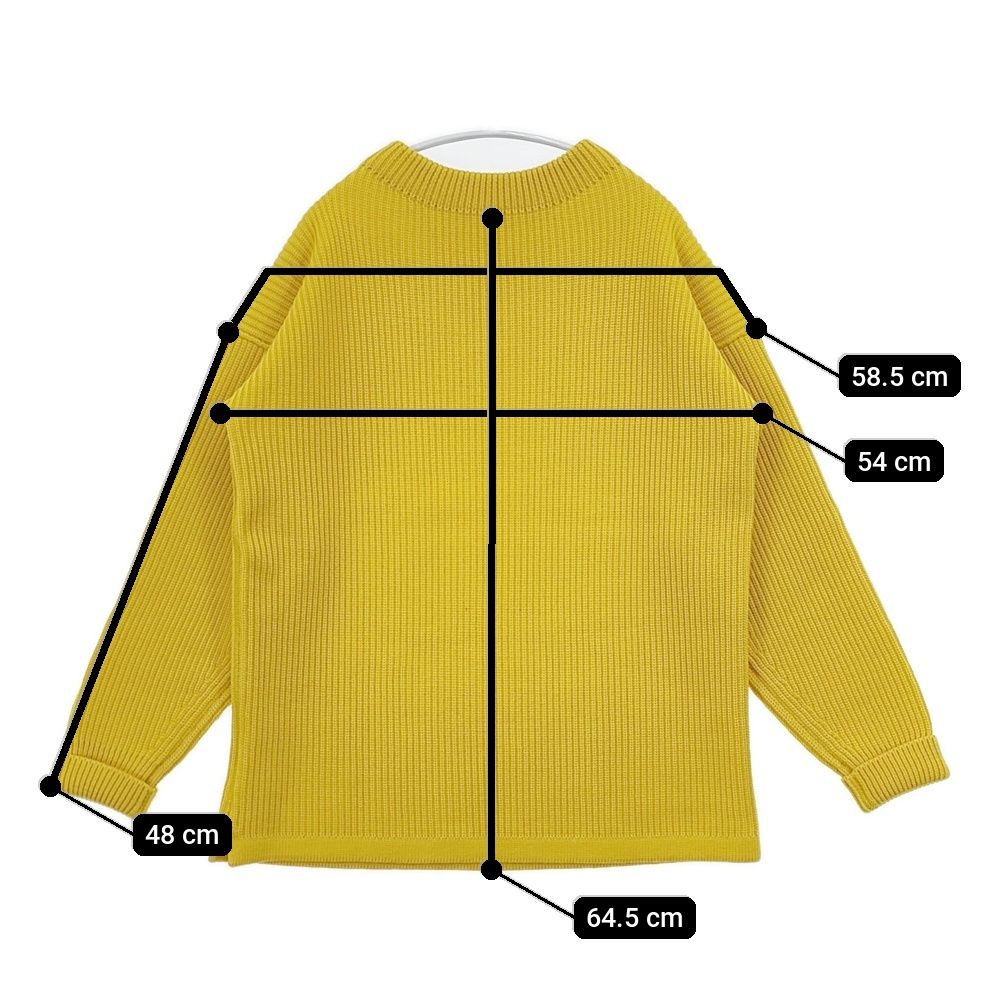 ANDERSEN-ANDERSEN フィッシャーマンセーター ウール サイズL セーター