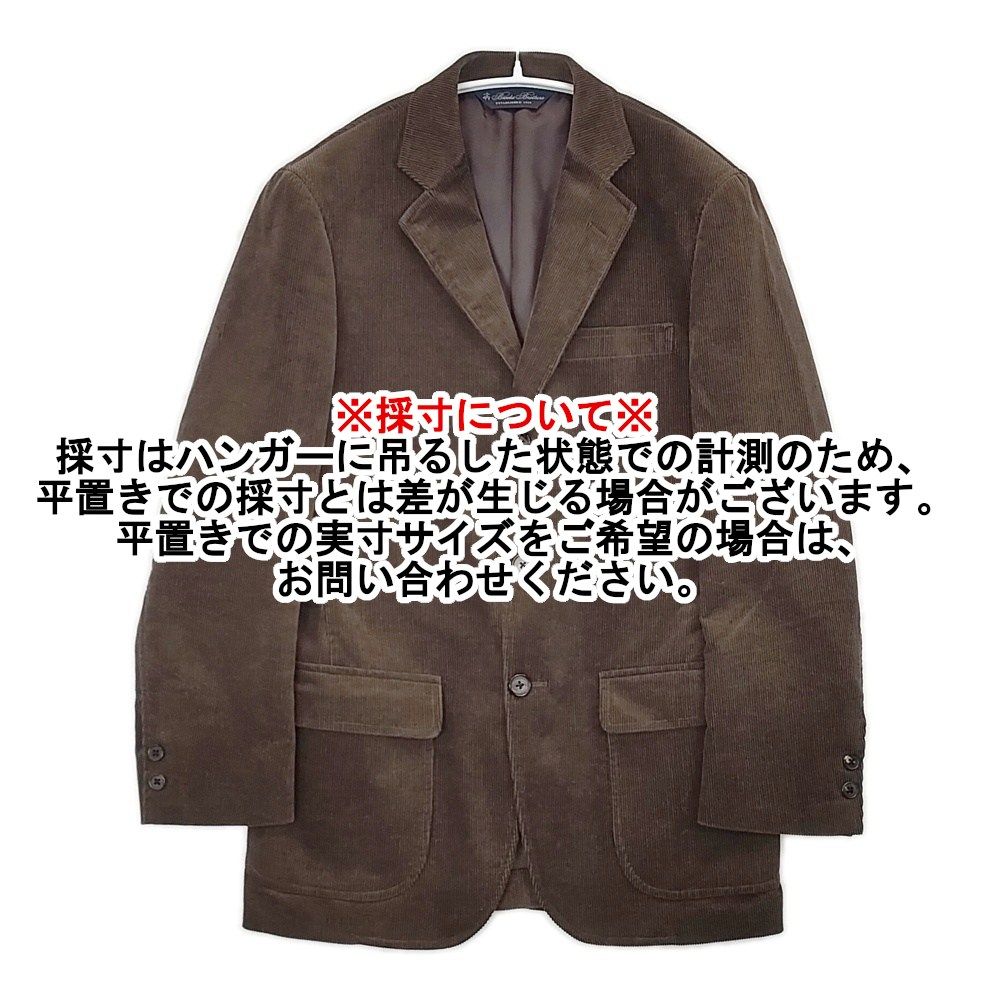 Brooks Brothers DUCA VISCONTI イタリアファブリック コーデュロイ