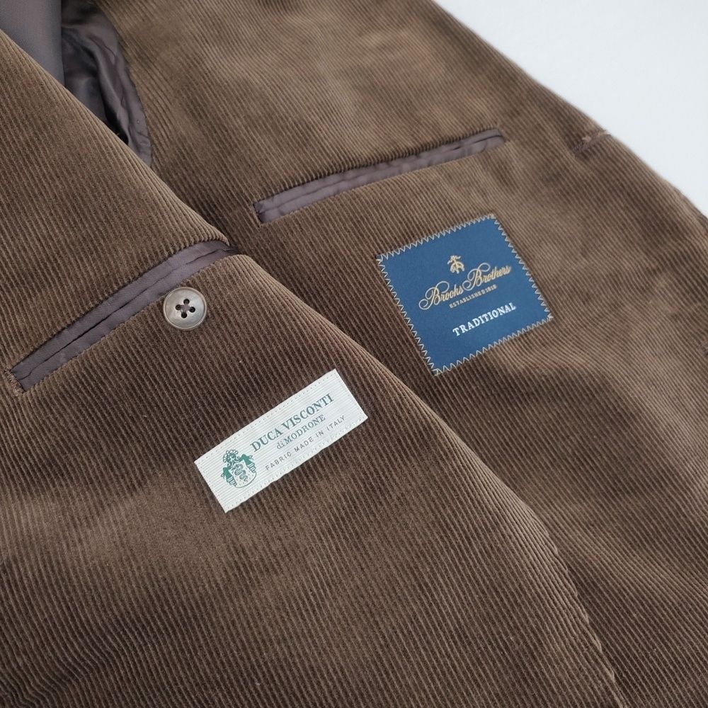 Brooks Brothers DUCA VISCONTI イタリアファブリック コーデュロイ
