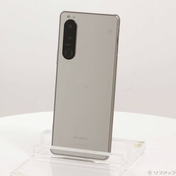 中古品〕 Xperia 5 III 128GB フロストシルバー SO-53B docomo SIM