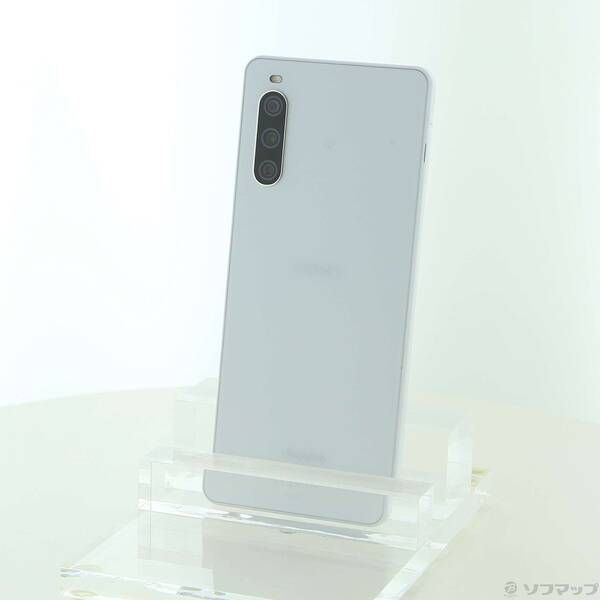 中古品〕 Xperia 10 IV 128GB ホワイト SO-52C docomo SIMフリー