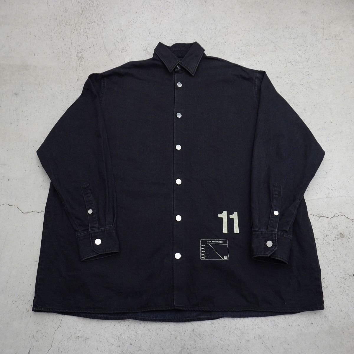 18AW RAF SIMONSラフシモンズ デニム シャツ ジャケット727P♪ - メルカリ