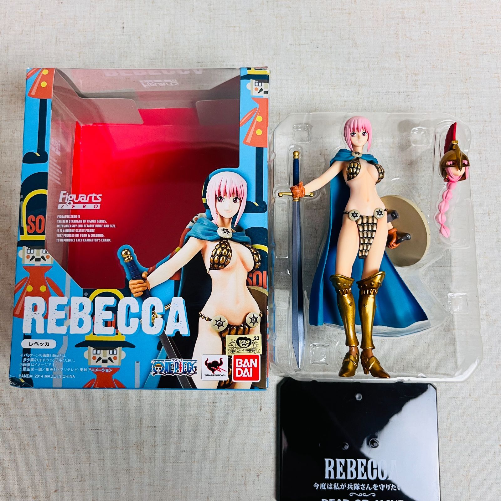 BANDAI フィギュアーツZERO ワンピース レベッカ ドレスローザ編 フィギュア