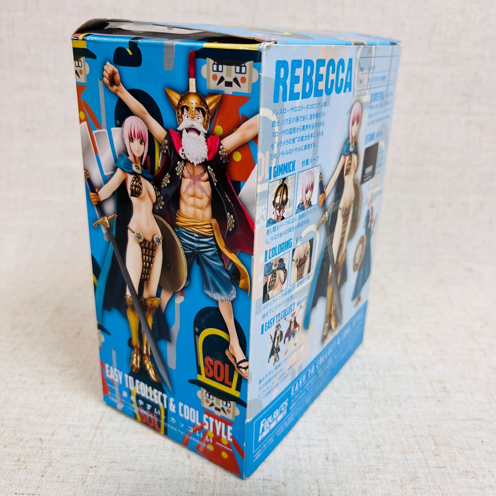 BANDAI フィギュアーツZERO ワンピース レベッカ ドレスローザ編