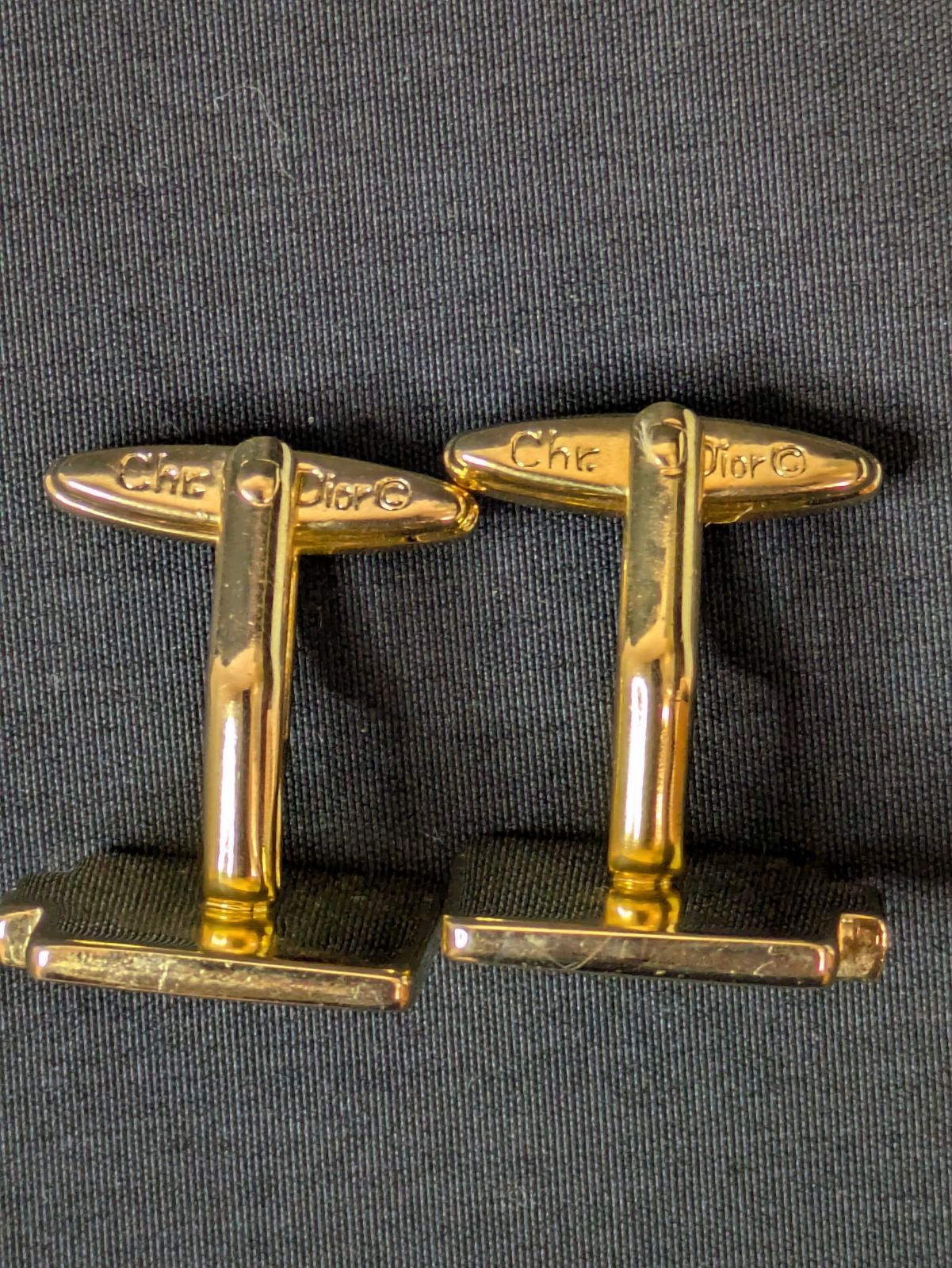 Christian Dior Chr. Dior Germany 刻印 CDロゴ カフスリンクス
