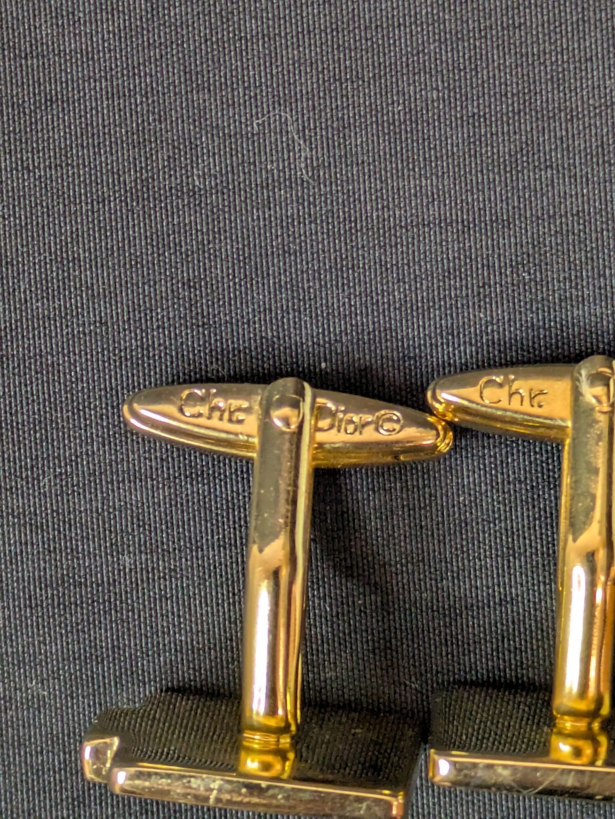 Christian Dior Chr. Dior Germany 刻印 CDロゴ カフスリンクス