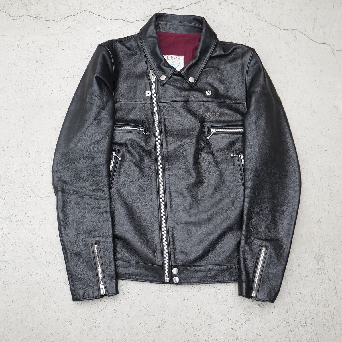 UNDERCOVER アンダーカバー レザー ライダース ジャケット 606P