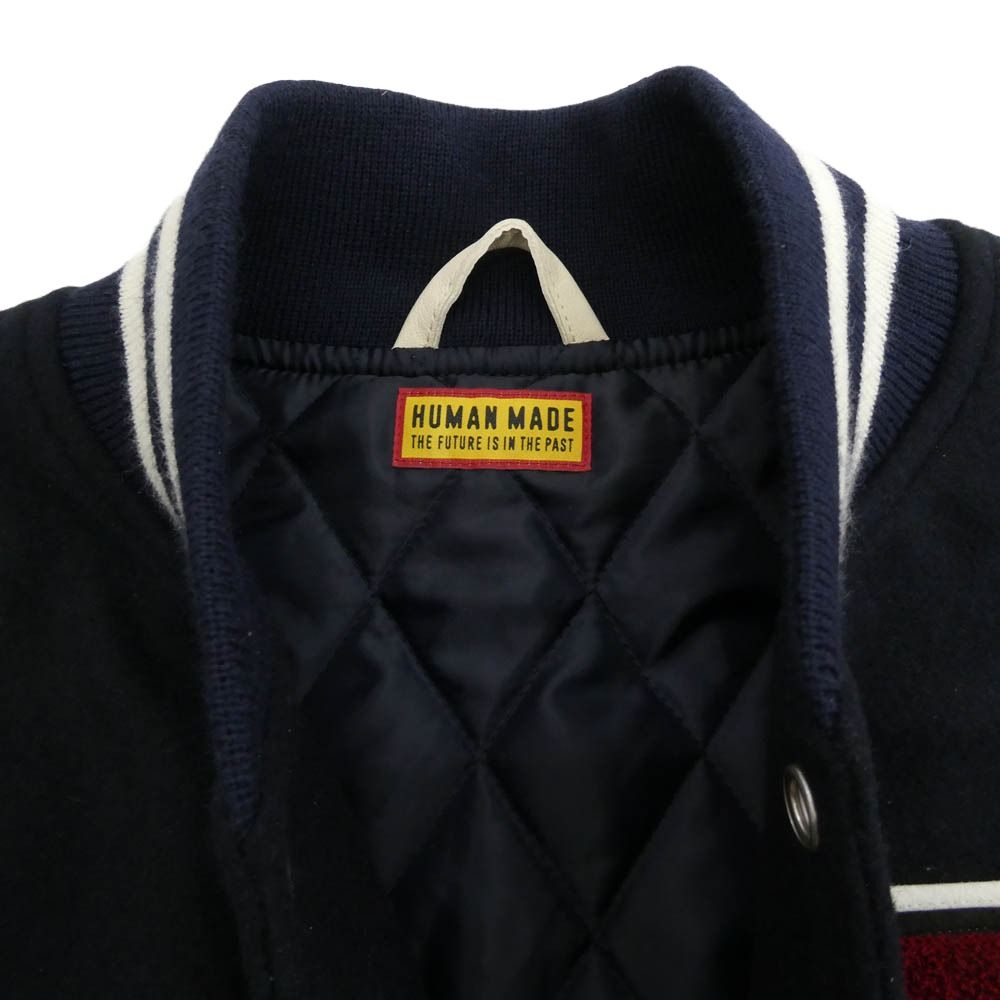 HUMAN MADE ヒューマンメイド 26SS HM30JK043 VARSITY JACKET バー