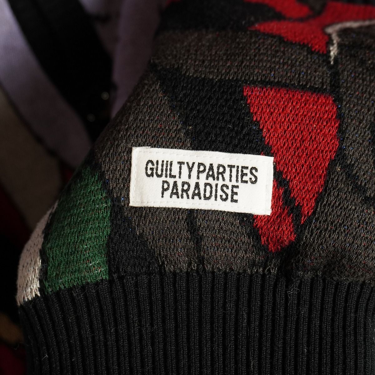 WACKO MARIA ワコマリア 百女柄図 ニット カーディガン 729P♪ - メルカリ