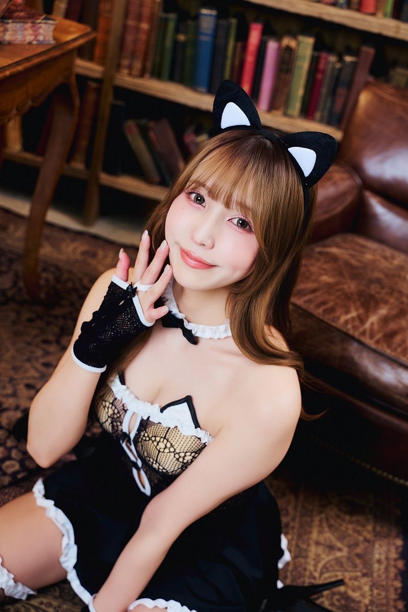 SecretRose フィッシュネットキャット [黒猫 コスプレ 黒ネコ