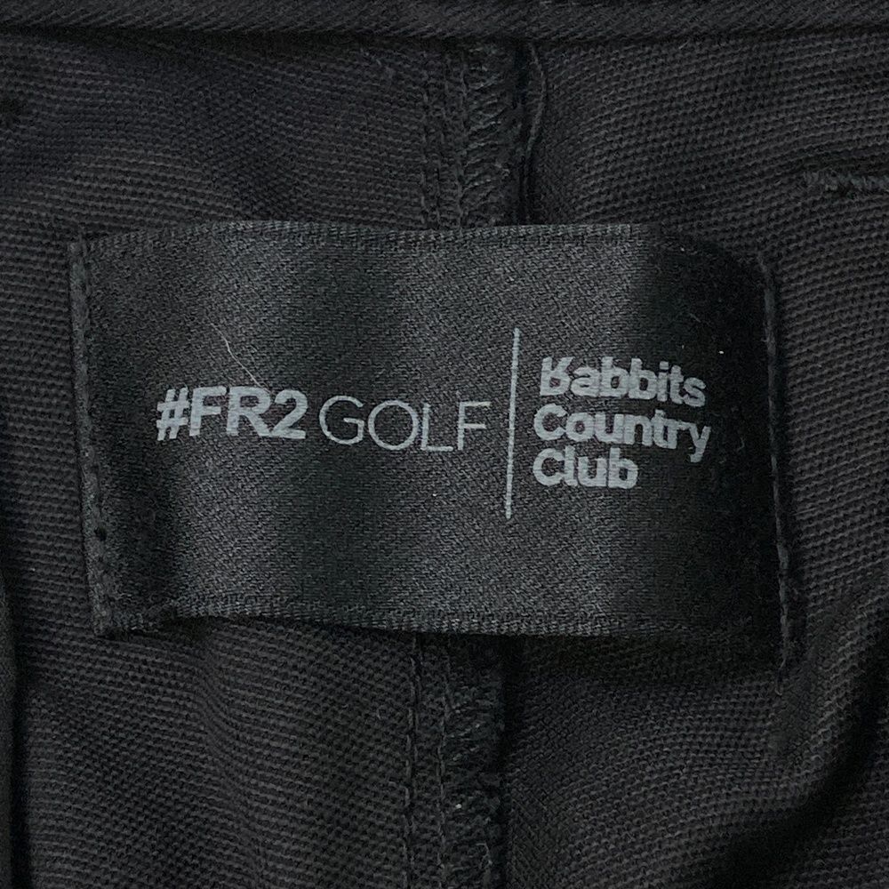 FR2 GOLF ゴルフ ブラックパンツ サイズL FR2 ゴルフパンツ ブラック