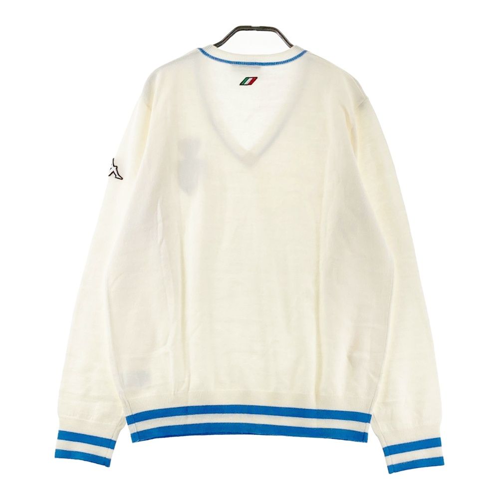 サイズ：LL KAPPA GOLF カッパゴルフ クルーネック 長袖ニットセーター 