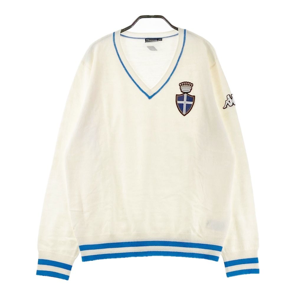 サイズ：LL KAPPA GOLF カッパゴルフ クルーネック 長袖ニットセーター 
