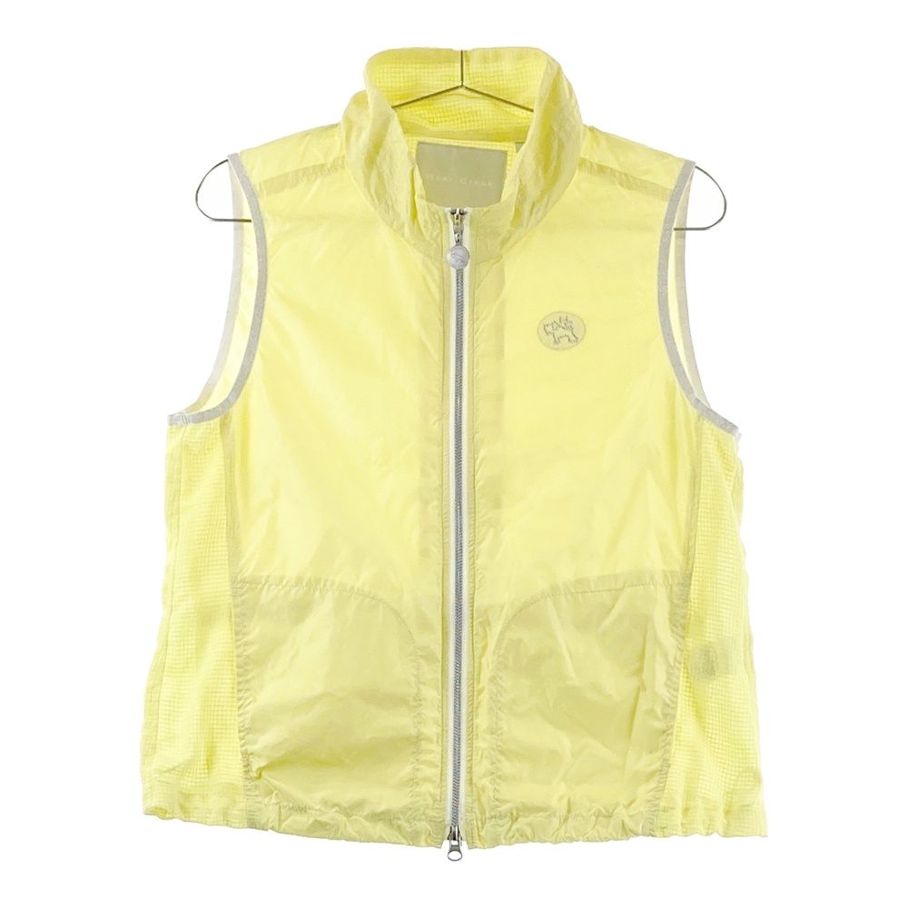 サイズ：42 HEAL CREEK ヒールクリーク ジップベスト イエロー系