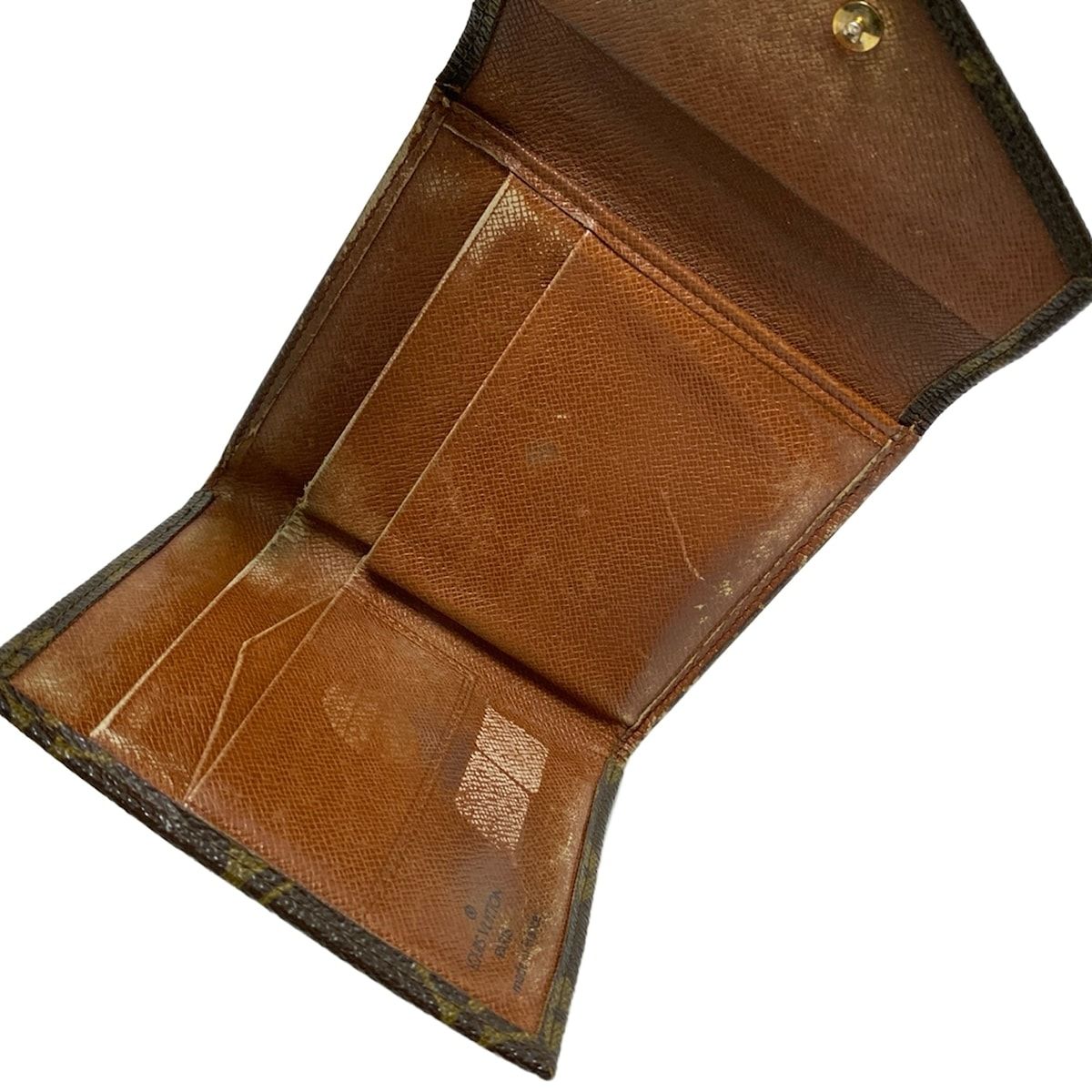 LOUIS VUITTON(ルイヴィトン) Wホック財布 モノグラム ポルトモネビエ