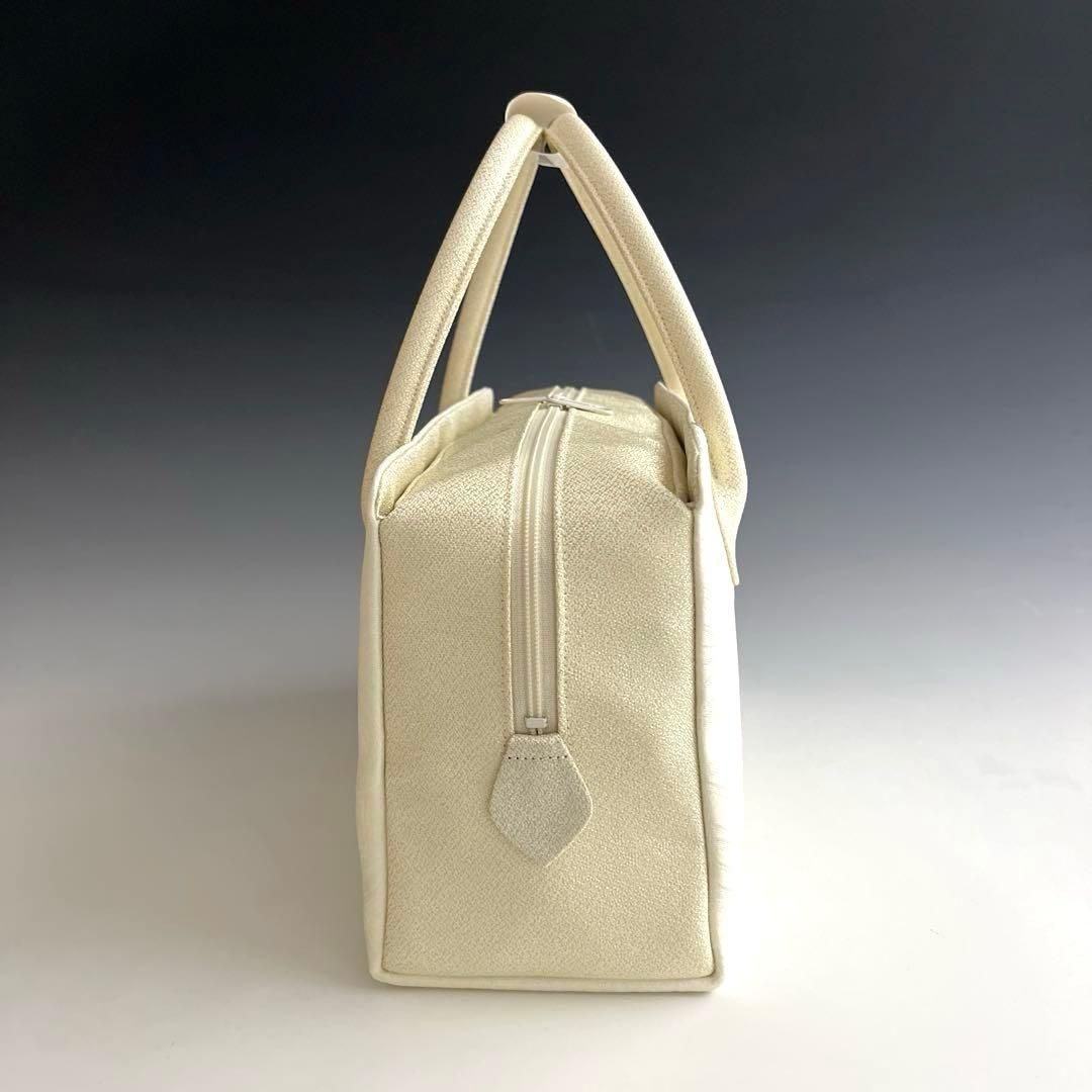 新品未使用 ！！刺繍入り！！京都 西陣 正絹 帯使用 利休バッグ 25124