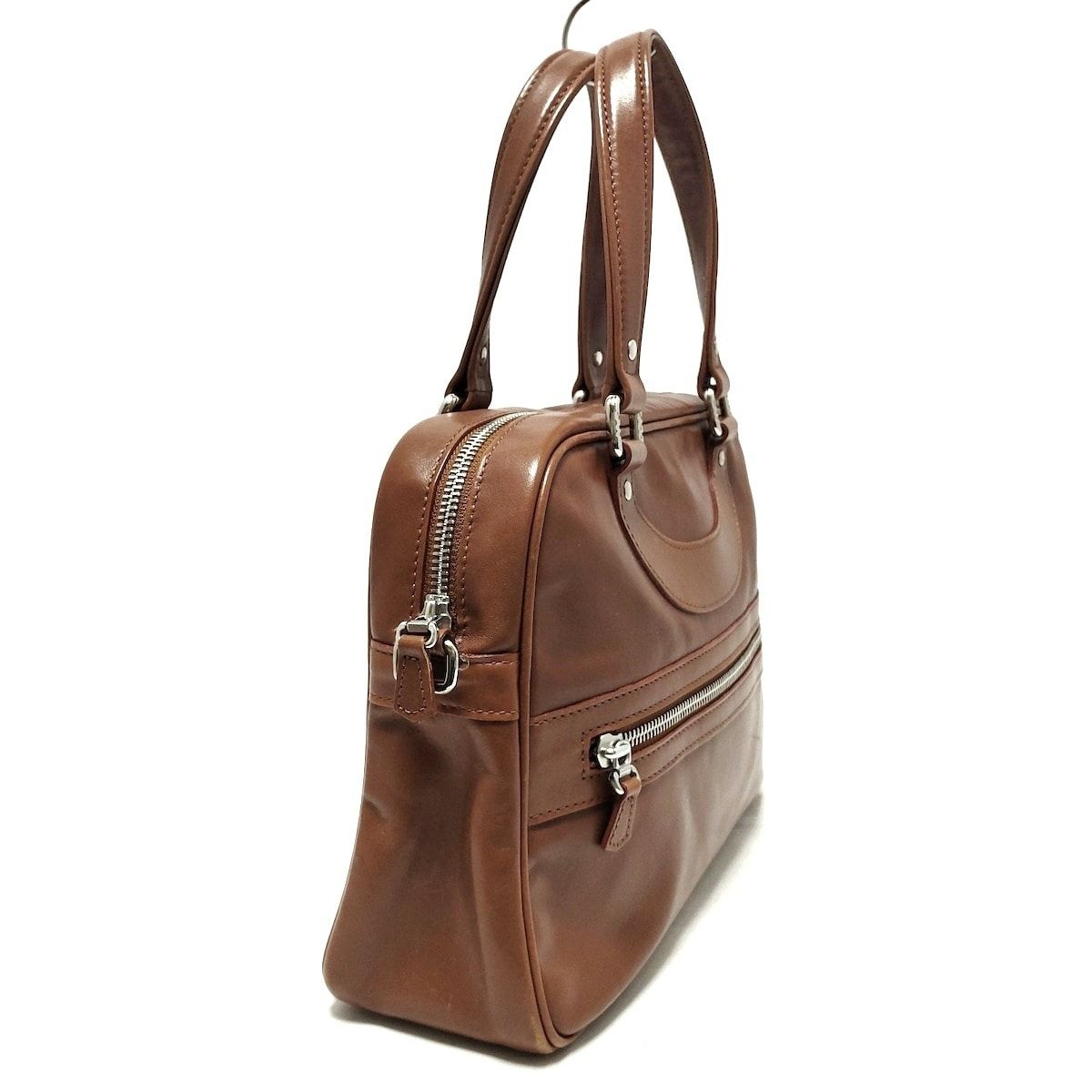 JACQUES LE CORRE(ジャックルコー) ハンドバッグ - ブラウン レザー