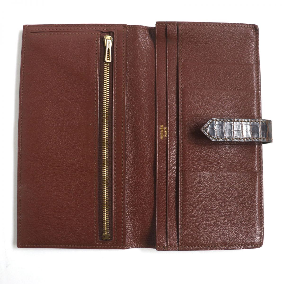 ドンドン見直し】良品▽HERMES エルメス ベアン スフレ ゴールドH金具