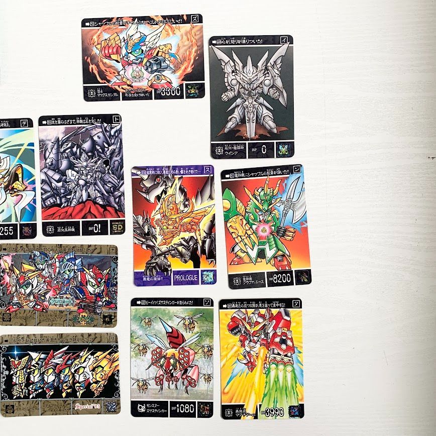 SDガンダム外伝 当時物 昔のトレカ / ナイトガンダム物語 システム